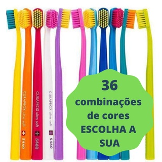 Escova Dental Curaprox 5460 Ultramacia Original 1 unidade Escolha sua cor - produto Suíço