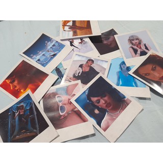 Kit 12 Polaroids Taylor Swift 1989 com e sem luvinha