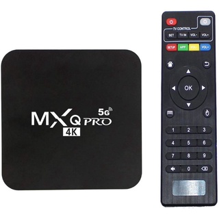 Tv Box 4k MXQ Pro 4gb/ 64gb Wifi 5G Android 11.1 P/transformar Tv Em Smart