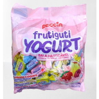 Bala Frutiguti Yogurt - Peccin Sabores Sortidos 250g / 100g