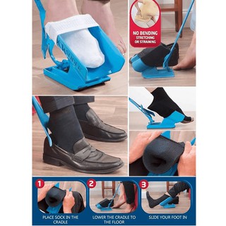 Calçador De Meias E Sapatos Sock Slider Rápida Fácil VersátiL (2)