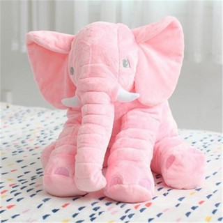 Travesseiro Elefante Pelúcia Almofada Bebê/Quarto/Decoração