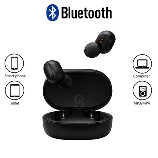 Fone Xiaomi In-ear sem fio Redmi AirDots 2 preto Bluetooth (1)