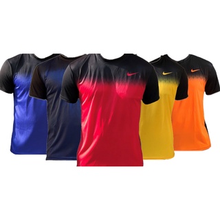Camiseta Nike Dri Fit Vermelha Confortável Academia Tecido Leve Camisa Dry Fit (1)