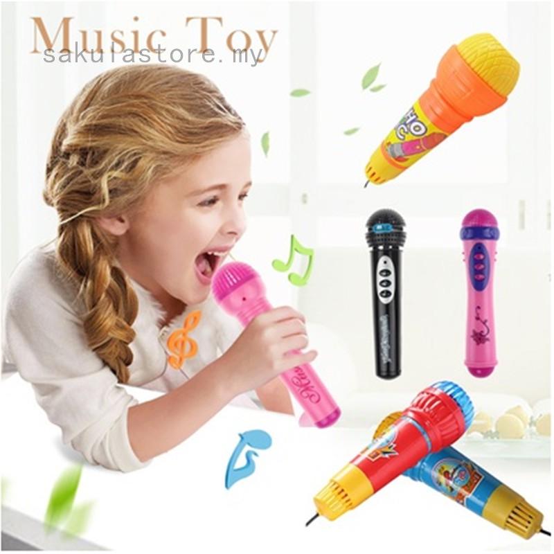 Echo Microfone Mic Voice Changer Brinquedo Apresent Aniversário Útil
