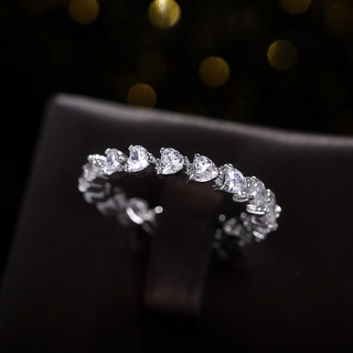 s925 sterling silver zircon ring women fashion sweet jewelry gift (4)