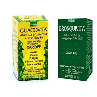 Xarope Guacovita e Bronquivita 150 ML Vitalab 2 unidades (1)