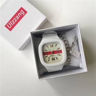 (Pulseira não incluída) Relógio de quartzo Pulseira de silicone esportivo unissex