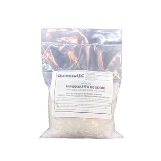Tiossulfato Hipossulfito de sódio 1 kg - Anti Cloro