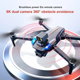 Drone Quadricóptero K911 MAX GPS Profissional Obstacle Evitance 8K Dual HD Dobrável (6)