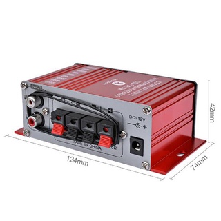 HOT Asbr G8 Carro 12V 200W 4 Canais Amplificador De Potência Digital Estéreo bluetooth AUX FM (4)