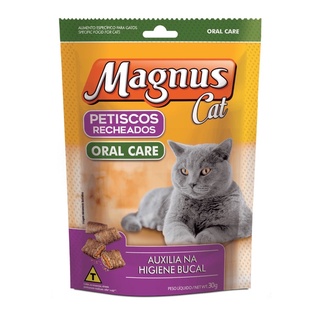 Magnus Cat Petisco Recheado Oral Care 30g - gato