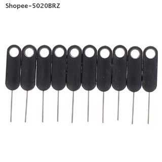 {theheart} 10Pcs Sim Card Tray Removal Pin Eject Opener Tool for Smartphones Tablets Black {BRZ}