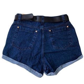 Short Jeans Plus Size Feminino Curto Desfiado Com Cinto (3)