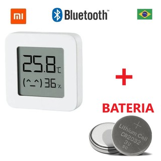 Termômetro Digital 2 Medidor Umidade - Xiaomi Mijia Versão 2 Bluetooth - PRONTA ENTREGA