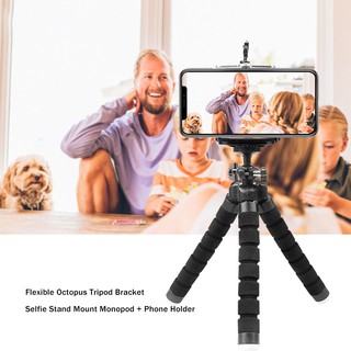 Tripé Adaptador Para Gopro Mini Suporte Flexível Selfie Vara Câmera Do Telefone Polvo Stander (2)