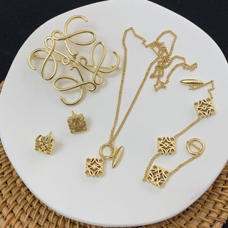 Loewe Colares Broches Brincos Braceletes Jewelry set