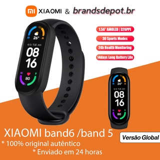Original Smartwatch Xiaomi Mi Band 6 /Mi Band 5 Smart Sports Bracele
