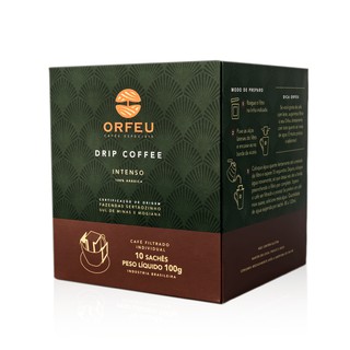 Drip Coffee Orfeu Intenso - Caixa com 10 Saches - Envio Imediato