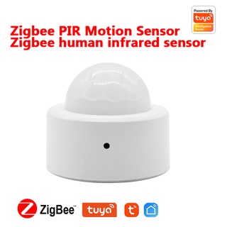Sensor de movimento Pir Tuya Zigbee3.0 Sensor de movimento humano Detector de casa inteligente de segurança vida inteligente meloso (6)