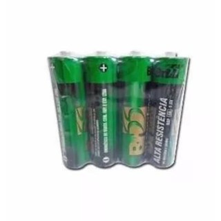 Kit 4 Pilhas palito Bateria AAA Pequena Alta Resistência Br-55 - 1,5v (4)