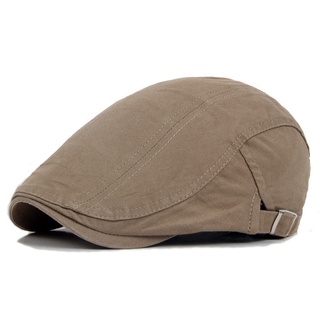 Men's and women's hats, berets, golf flat-bottomed fashion cotton casual peaked hats sun hats. (9)