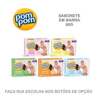 Sabonete Infantil Pom Pom Hidratante 80gr