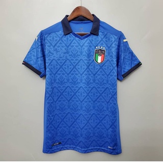 Camisa de Time Azul da Itália - Seleção 20/21 Uniforme I - Torcedor