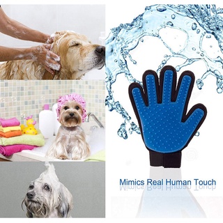 Luva De Pelo Banho Magnética Tira Pelos Cães Gatos Pet Luva Para Dar Banho Em Caes E Gatos XDH10 (3)