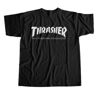 Camiseta Thrasher Tradicional Moda Tumblr Algodão