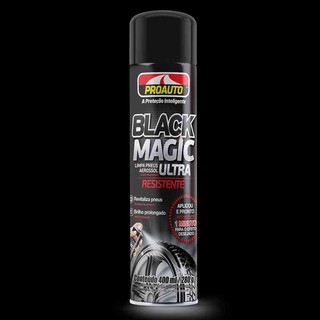 LIMPA PNEU BLACK MAGIC AERO 400ML - PROAUTO - CLICK