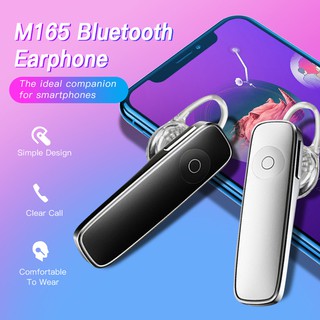 Mini Fone de Ouvido Sem Fio M165 Bluetooth com Microfone / Fones Estéreo