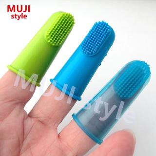 ^^ Colorful Non-Toxic Soft Silicone Pet Finger Toothbrush Dogs Brush Teeth Care (1)