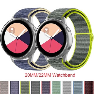 Pulseira Nylon Tecido Galaxy Watch Active 20mm