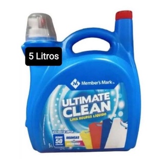 Sabão líquido 5 litros Lava Roupa Ultimate Clean Econômico Embalagem Econômica Sams Club