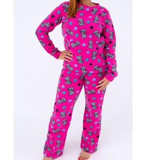Pijama Feminino Soft Adulto Quentinho e Super Confortável