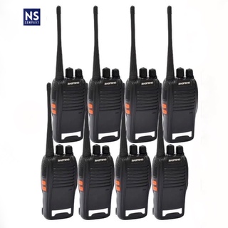 Kit 6 Rádio comunicador Walk Talk Comunicador 16 Ch 12Km Baofeng 777S