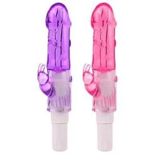 Vibrador Bastão 19 x 4cm - Vibrador Jelly Vibrador Rabbit Estimulador Feminino Sex Shop Sexshop Produto Erótico
