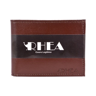 carteira masculina couro pequena Rhea porta cartao oferta promocao