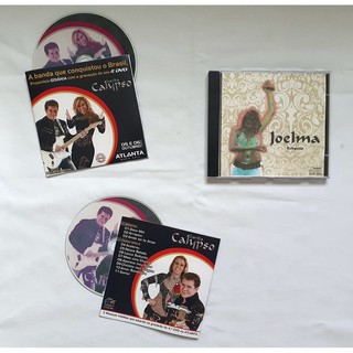 CD CALYPSO GOIANIA - PROMOCIONAL + CD JOELMA RELIQUIAS