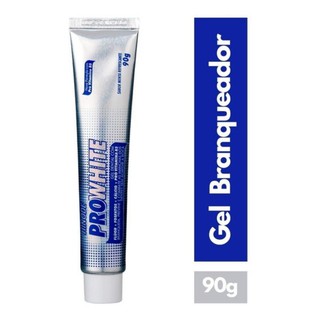 Gel Dental Prowhite 90g Hinode Dentes Mais Claro Branqueador - Pro White Sabor Menta refrescante Promoção
