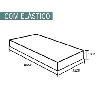 Capa Colchão Solteiro Imperm + Capa Travesseiro Impermeavel (4)