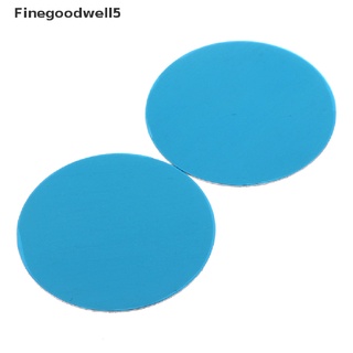 Finegoodwell5 10pçs Suporte Magnético De Celular Para Carro / Placas De Metal / Adesivo Azul Belle (2)