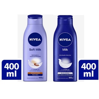 Hidratante Nívea Milk ou Soft Milk - 400mL