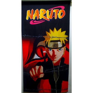 Toalha de Banho Praia Infantil Personagens meninos ninja Naruto