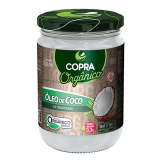 Óleo de Coco Extravirgem Orgânico 500ml - Copra