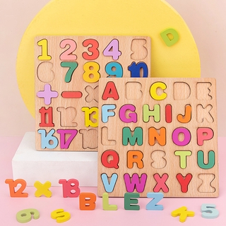 Brinquedos Infantis, Arithmetic, Número, Carta De Correspondência Placa Quebra-Cabeça Montessori Jardim De Infância (1)