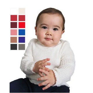 Cacharrel Blusa De Lã Canelada Inverno Bebê Infantil Unissex Básica 2 / 4 / 6 / 8 Anos (1)