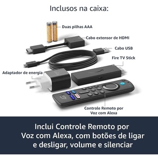 Amazon Fire TV Stick Full HD Fire TV Stick 4K Original Controle Remoto por Voz com Alexa (7)
