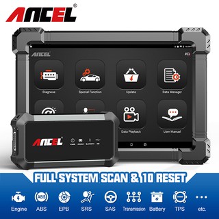 (Navio De Malásia) ANCEL X7 Profissional Obd2 Scanner Bluetooth E Wifi Obd2 Carro Do Ferramenta De Diagnóstico
